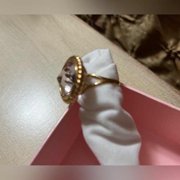 Pink Amethyst Rose de France NWT 14k Gold Ring 💕 - Picture 7 of 15